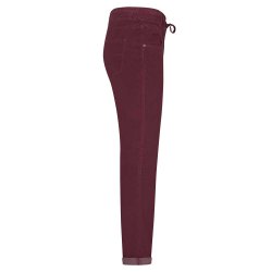 RED BUTTON Damen Hose Tessy SRB4655 – Komfortable Stretchhose in Ruby