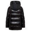 FRIEDA & FREDDIES Damen Thermolite Steppjacke 5713 – Black mit Kapuze und Druckknöpfen 42
