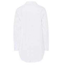 TUZZI Bluse 451100 Weiß – Stretch, verdeckte Knopfleiste 42