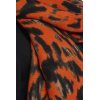 Rino & Pelle Damen Schal Malin.7002512 – Animal Print Scarf in Fire