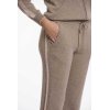 Rino & Pelle Damen Hose Paige 5002511 – Kaschmir-Jogpants in Dark Toffee