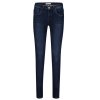 RED BUTTON Damen Jeans Jimmy – Slim Fit in Darkstone Used