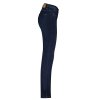 RED BUTTON Damen Jeans Jimmy – Slim Fit in Darkstone Used