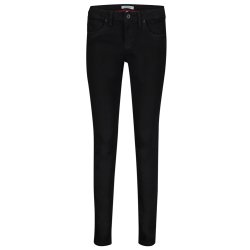 RED BUTTON Damen Jeans Jimmy – Slim Fit in Schwarz 42
