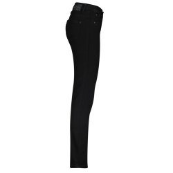 RED BUTTON Damen Jeans Jimmy – Slim Fit in Schwarz 42