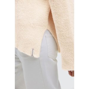 SENSES The Label Damen Kapuzenpullover - Kuschellig in Creme