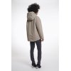 Rino & Pelle Damen Wendejacke Ines.7002512 – Wendbare Jacke mit Kapuze in Taupe & Leo-Print 42