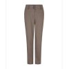 RED BUTTON Damenhose SRB4703 – Diana Punta Pinstripe in Warm Taupe 42