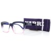 AUGENSTOLZ Lesehilfe Narri Blakk – Brille in Schwarz-Lila-Design + 2,0
