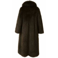 KAOS Damen Mantel RI1NT056 – Kunstfell-Mantel in Fango