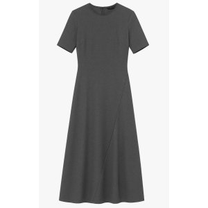 KAOS Damen Kleid RI5CO017 – Elegantes Midikleid in Grau 42
