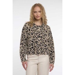 Rino & Pelle Damen Jacke Bubbly 5002621 – Kurzjacke in Teddy-Optik in Leo L