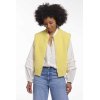 RINO&PELLE Damen Weste ELONA.700NOOS – Kurze Weste in Lime