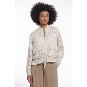 RINO&PELLE Damen Jacke Priori.7002621 – Zip Jacket in Birch 38