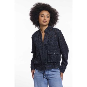 RINO&PELLE Damen Jacke Priori.7002621 – Zip Jacket in Dark Navy 40