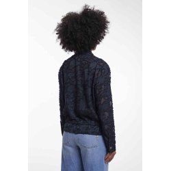 RINO&PELLE Damen Jacke Priori.7002621 – Zip Jacket in Dark Navy 40