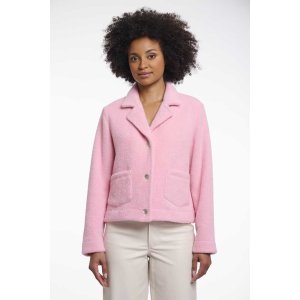 RINO&PELLE Damen Jacke Bobien.7002621 – Boxy Jacket mit Revers in Cotton Candy