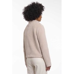 RINO&PELLE Damen Jacke Bobien.7002621 – Boxy Jacket mit Revers in Smoked Pearl 42