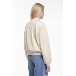 RINO&PELLE Damen Bomberjacke Banner.7002621 – Satin Bomber Jacket in Birch