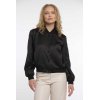 RINO&PELLE Damen Bomberjacke Banner.7002621 – Satin Bomber Jacket in Black 42