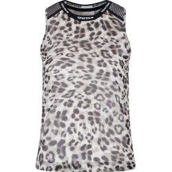 SPORTALM Damen Top 250302 – Ärmelloses Mesh-Top mit Animal-Print aus der Linie Elevated Everyday 38