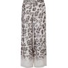 SPORTALM Damen Hose 650303-0201 – Weite Sommerhose mit Animal-Print 42