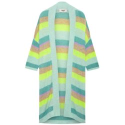 SENSES The Label Damen Strickjacke SE2601-4050-11 – Offene Cardigan in Multi Color M/L