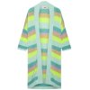 SENSES The Label Damen Strickjacke SE2601-4050-11 – Offene Cardigan in Multi Color M/L