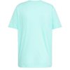 SENSES The Label Damen T-Shirt SE2601-3032-11 – Basic Tee in Türkis mit Neon-Print S