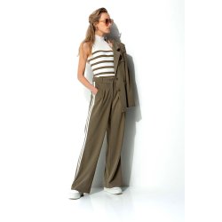 CATNOIR Damen Hose 261-4422-1 – Hose in Heavy...