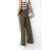 CATNOIR Damen Hose 261-4422-1 – Hose in Heavy Jersey mit Seitenstreifen 38