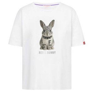 FRIEDA&FREDDIES Damen T‑Shirt 261234 – Klassisches Rundhals Basic 40