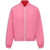 FRIEDA & FREDDIES Damen Wendeblouson 261736 – leichter Steppblouson Rot/Rosé,