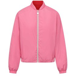 FRIEDA & FREDDIES Damen Wendeblouson 261736 – leichter Steppblouson Rot/Rosé, 40