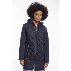 RINO&PELLE Damen Jacke Darbi.7002621 – Jacke mit Steppeinsatz vorne in Dark Navy 44