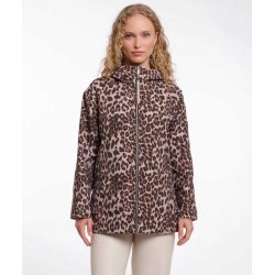 RINO & PELLE Damen Jacke Faylinn.7002621 – Reversible Wendejacke mit Leo‑Print 42