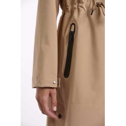 RINO&PELLE Damen Raincoat Sheyla.7002621 – Regenmantel in Sand / Orange 44