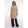 RINO&PELLE Damen Raincoat Sheyla.7002621 – Regenmantel in Sand / Orange 44