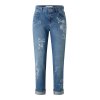 ANGELS Damen Jeans Darleen Beauty 350‑810430‑3475 – Slim Fit Jeans in Light Blue Random 36