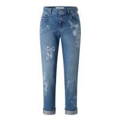 ANGELS Damen Jeans Darleen Beauty 350‑810430‑3475 – Slim Fit Jeans in Light Blue Random 42