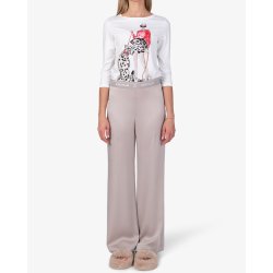 SPORTALM Damen Hose 6503000‑0201 – Weite Hose mit elastischem Bund 40