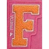 FRIEDA & FREDDIES Damen Jeansjacke „F“ 261720‑295 – Kurzjacke in Pink mit Fransen S