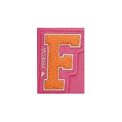 FRIEDA & FREDDIES Damen Jeansjacke „F“ 261720‑295 – Kurzjacke in Pink mit Fransen XL