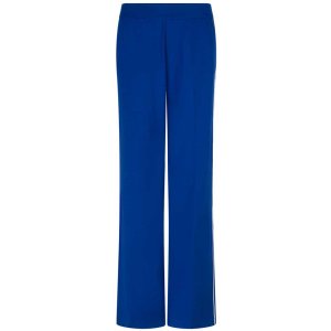 RED BUTTON Damen Hose SRB4751 – COLETTE PUNTA PIPING in Royalblau, Länge L33 36