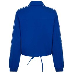 RED BUTTON Damen Jacke SRB4756 – Juno Jacket Punta in Royalblau mit Piping‑Details