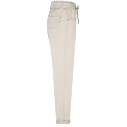 RED BUTTON Damen Hose SRB4764A – Tessy Jog Colour L29 Folded in Beige 34
