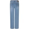 RED BUTTON Damen Jeans SRB4766 – Colette & Belt Light Blue, High Rise, Straight Leg 42