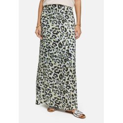 CATNOIR Damen Maxirock 262‑5350‑2 – Leichter Viskose‑Maxirock im Leo‑Print 40
