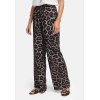 CATNOIR Damen Hose 262‑4073‑2 – Weit geschnittene Sommerhose im Leo‑Print aus Viskose‑Polyamid‑Mix