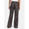 CATNOIR Damen Hose 262‑4073‑2 – Weit geschnittene Sommerhose im Leo‑Print aus Viskose‑Polyamid‑Mix 44